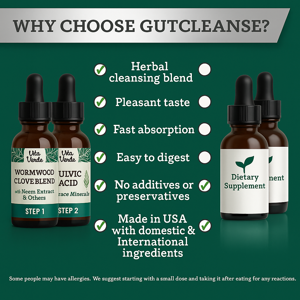 VitaVerde Gutcleanse 2 Step Kit